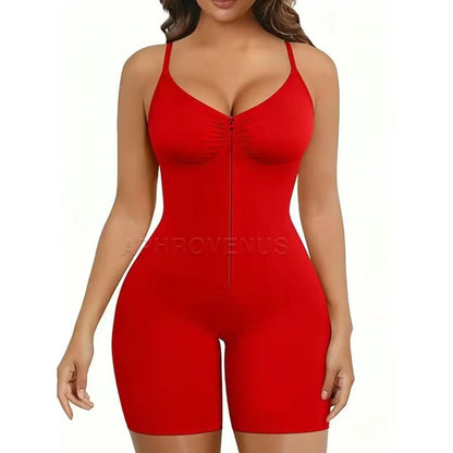 Fajas Colombianas Women Tummy Control Bodysuit Shapewear High Waisted Butt Lift Tights with Adjustable Straps & Breathable Mesh